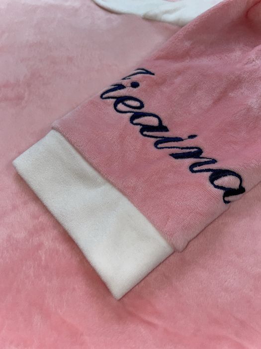 Теплый  плюшевый костюм Fieaina для дома для беременных