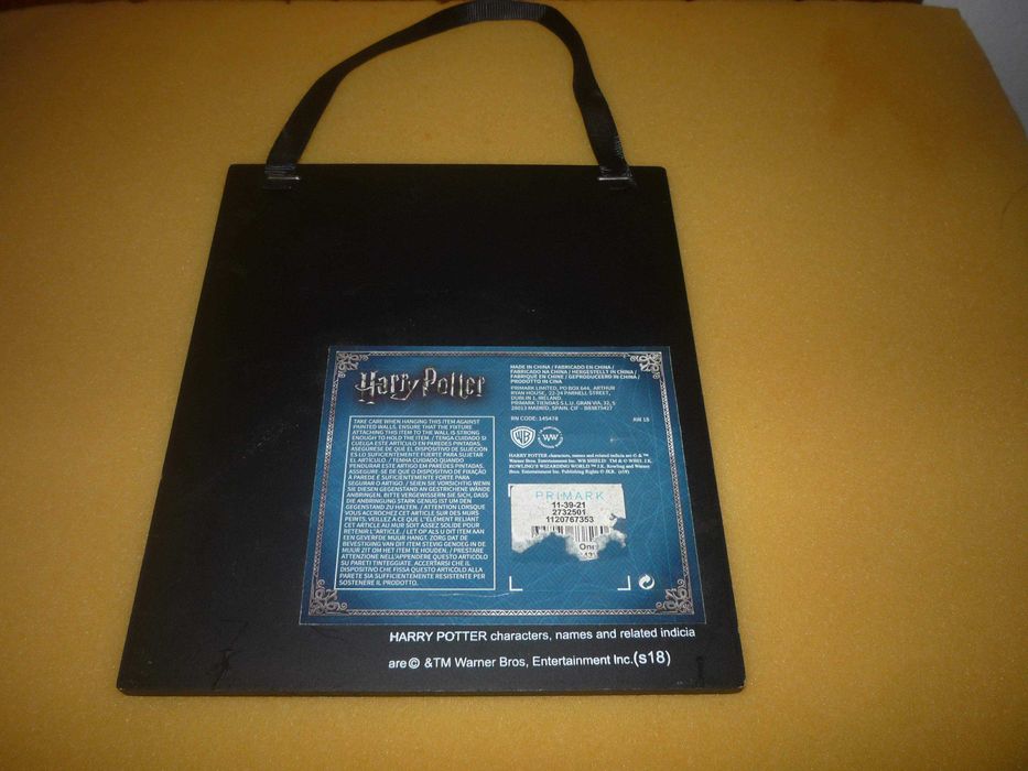 Ofereço Placa Harry Potter