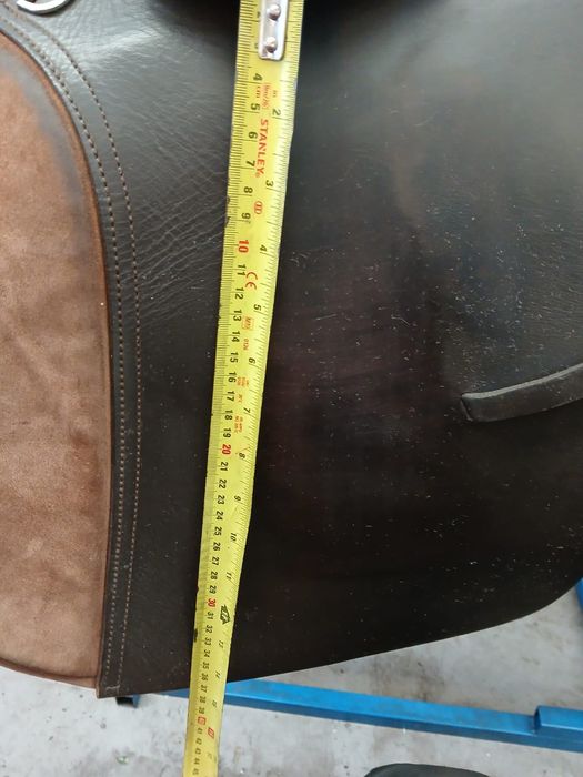 Siodło Wszechstronne 18" Skórzane + pas