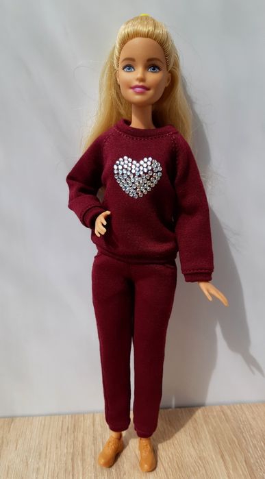 Спортивный костюм для ляльки Барбі