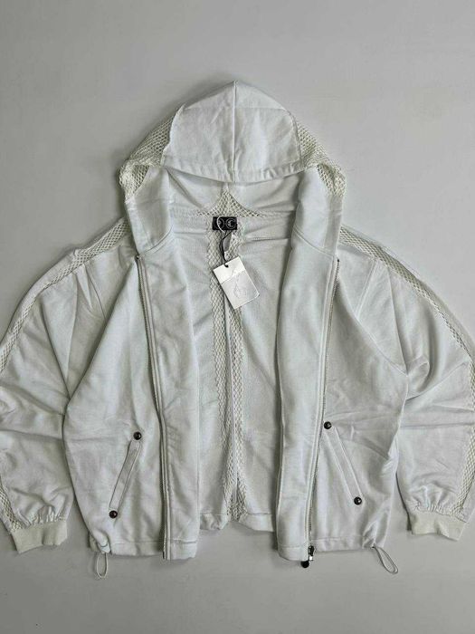 ジャケット・アウター 00s y2k archive zip riders jacket white Худі Thug Club zip hoodie худи зипка y2k archive белая біла зіпка
