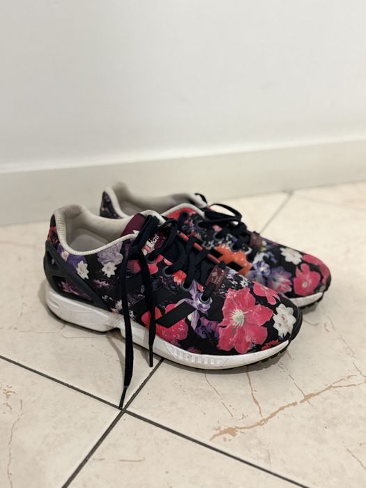 Adidas ZX Flux floral tamanho 36