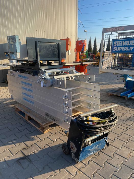 Winda drabina dekarska Bocker Top-Lift 250 12m Steinweg wciągarka Nr10 ...