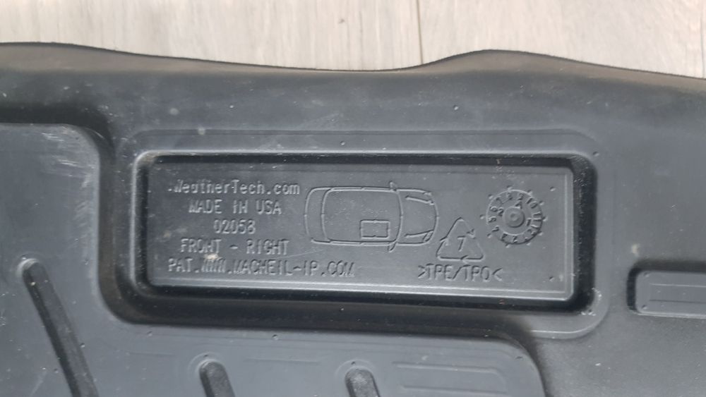 Килимки Weathertech Black для Audi A4(B9) 2015-2023