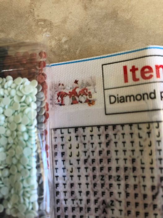 Kit natal diamond painting