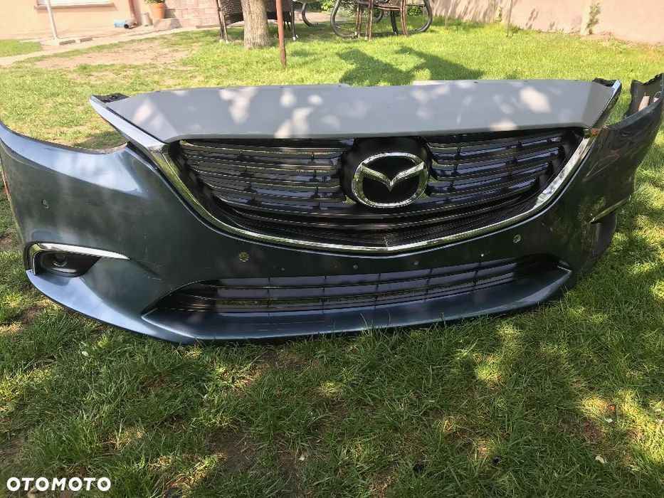 mazda6 gj 12-16 zderzak maska xenon lampy blotnik chlodnice
