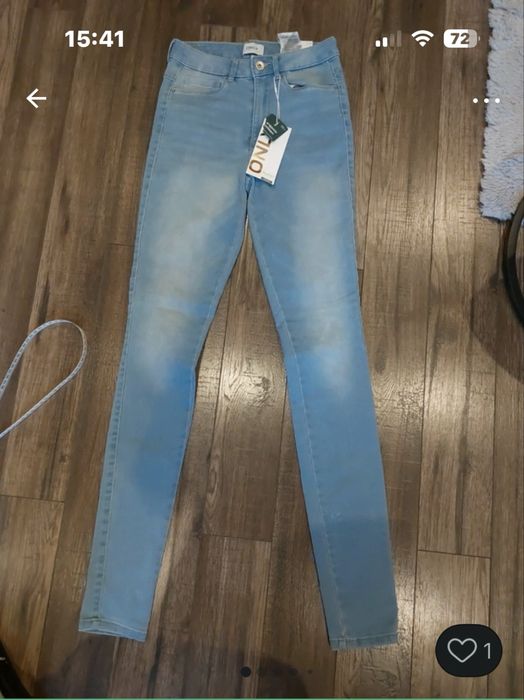 Spodnie skiny jeans