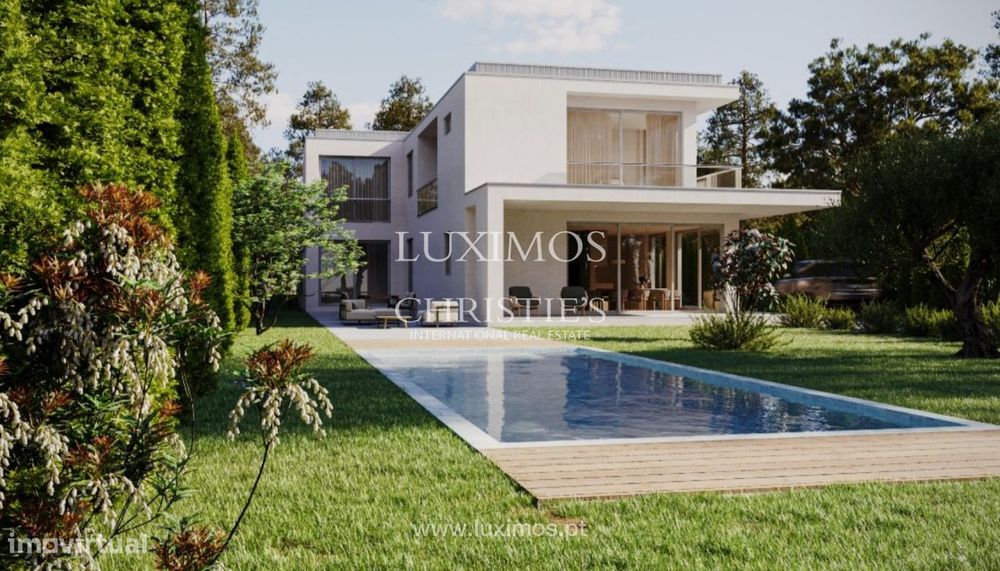 Moradia V5 nova para venda em zona tranquila de Águeda