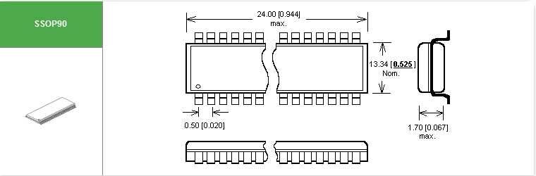 Адаптер DIL48/SSOP90 ZIF Flash-1 (Ord. No. 70-0231) Elnec  - Slovakia.