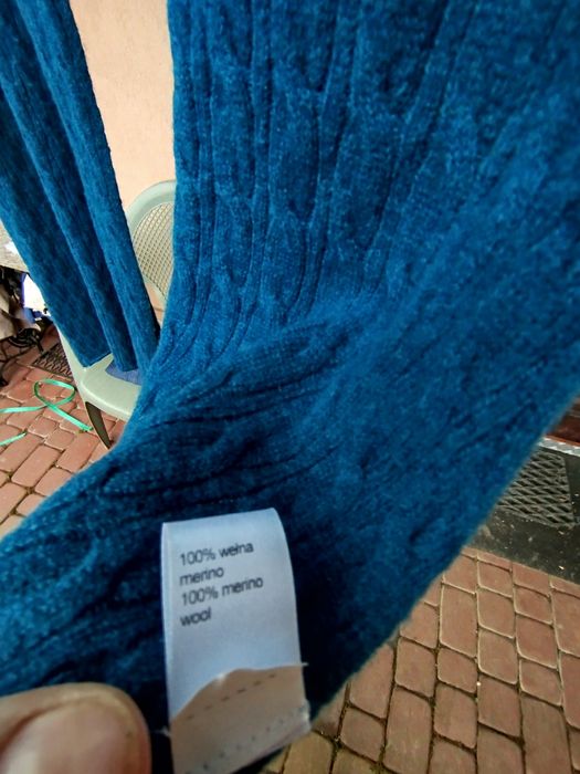 Szalik męski wełniany Wólczanka