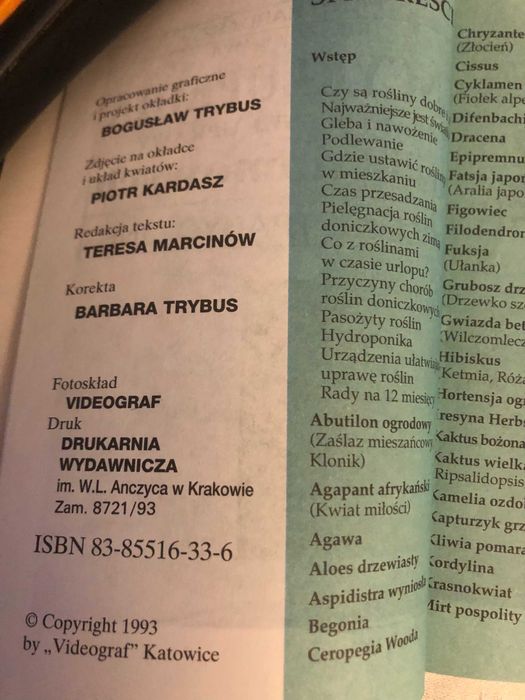 Encyklopedia praktycznej uprawy roślin domowych ,wyd.1993