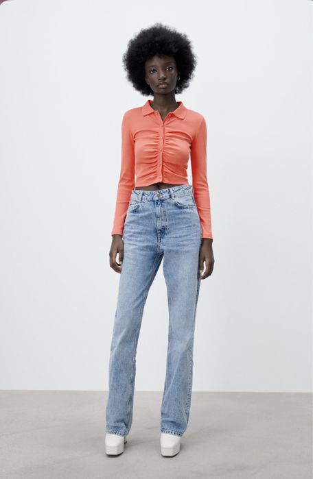 Кофта Zara, лонгслів, приталена