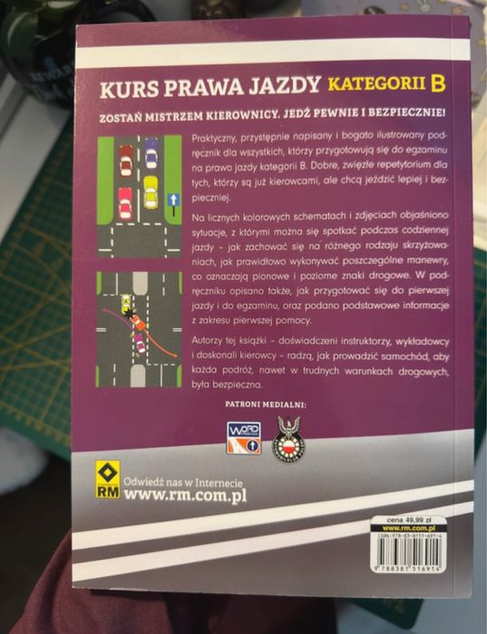 książka Kurs prawa jazdy na kat.B