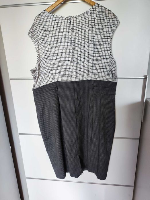M&S r 52 elegancka sukienka plus size komunia wyjście