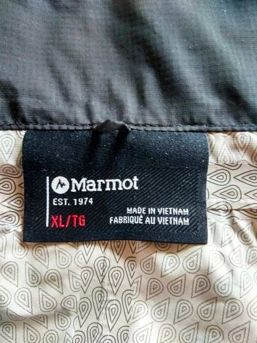 Marmot штормовая куртка ветровка  полная защита от воды