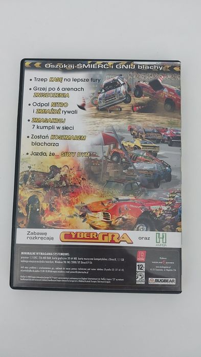 Flatout pc cd-rom płyty oraz opakowanie stan idealny