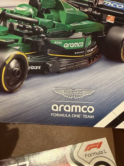Carros F1 Lego Aston Martin