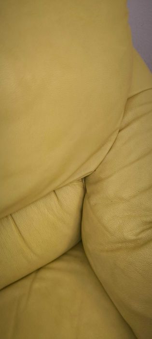 Conjunto de sofás em pele