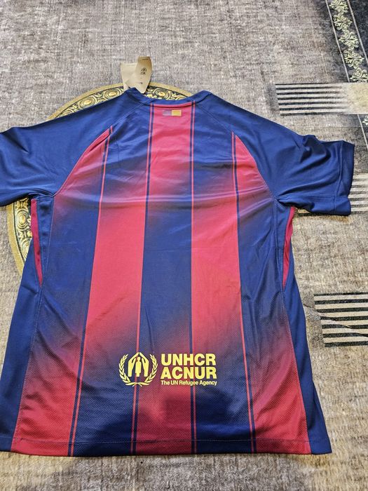 T-shirt de futebol Barcelona 2025/2026