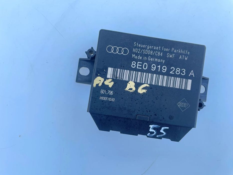 MODUŁ PARKOWANIA TYŁ I PRZÓD AUDI A4 B6 SEDAN 8E0919283A