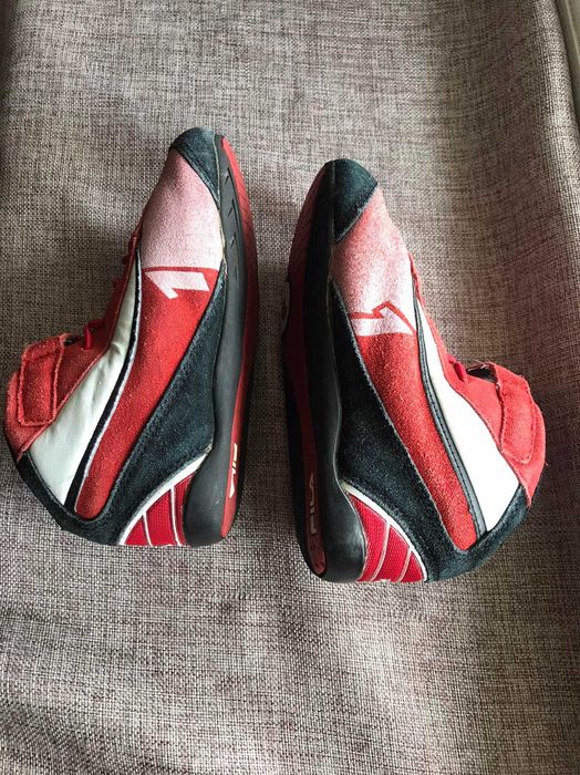 Винтажные детские гоночные ботинки FILA Motorsports — Schumacher Era (Ferrari Look) — Размер 26