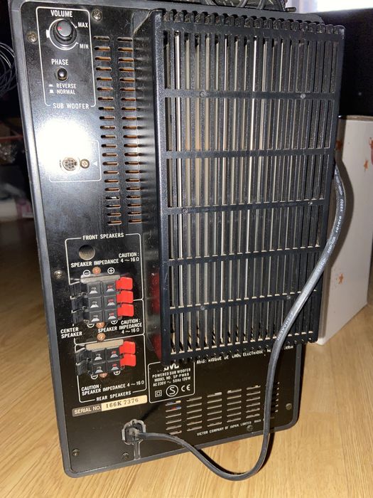 Conjunto Home Cinema JVC