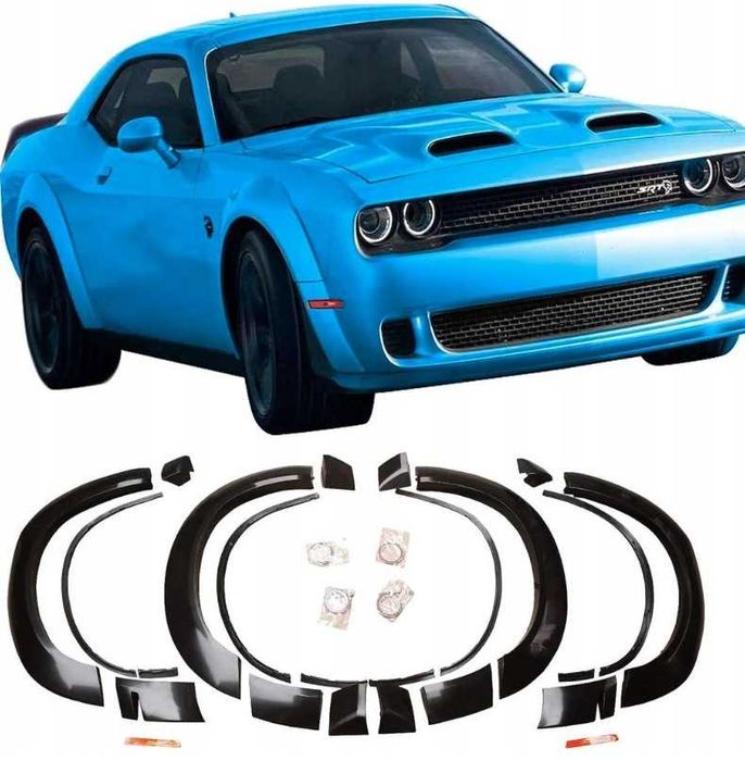 Nadkole Poszerzenia Widebody Dodge Challenger SRT Hellcat 2015, 2023