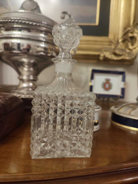 Frasco de vidro decorativo