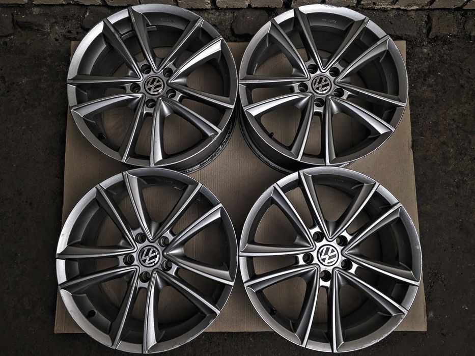 R18 5x112 | Original | Germany | Volkswagen/Audi/Skoda/Seat/Cupra.. | VAG | Рідна фарба, ідеальний технічний стан, без дефектів | Преміум диски | 4шт