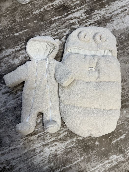 Зимовий комбінезон та конверт
