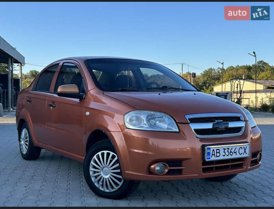 Chevrolet Aveo газ вписан