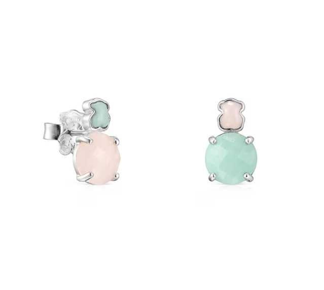 TOUS kolczyki Mini Color srebro 925