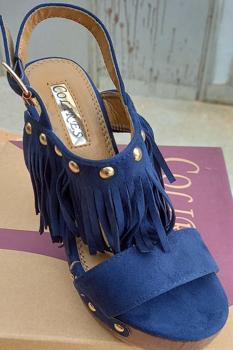 Sandalias Azuis n°36 - Novas