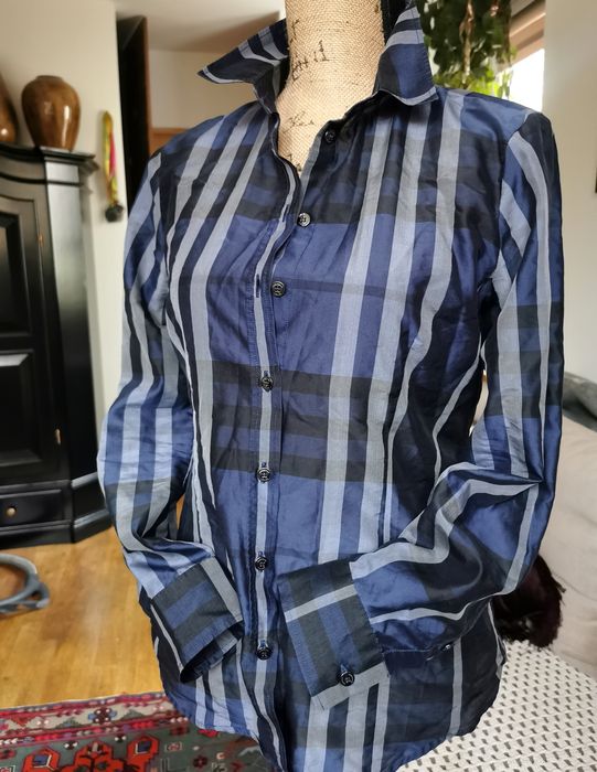 BURBERRY koszula jedwabna