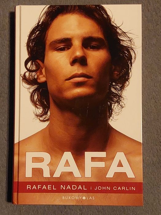 RAFA autobiografia tenisisty Rafael Nadal i John Carlin tenis - NOWA!