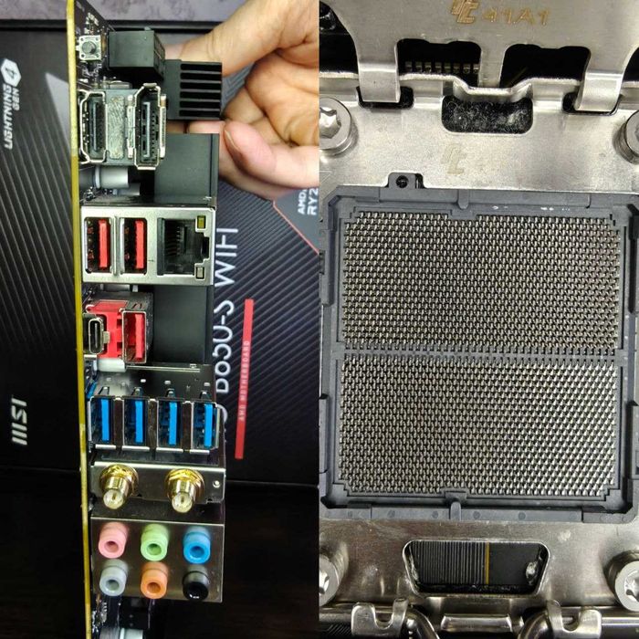 Материнська плата MSI Pro B650-S Wifi (AM5) 7000-9000 Серія AMD