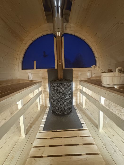 Sauna mobilna- wynajem! Ciesz się ciepłem w zimne dni