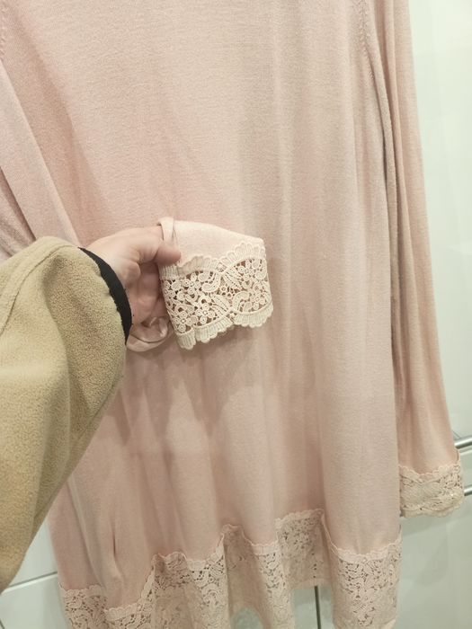 Kardigan damski długi