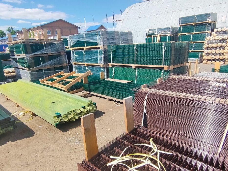 Секційні зварні паркани оц.з ППЛ покриттям оц. в Тернополі