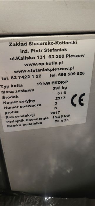 Sterownik pieca kotła na ekogroszek titanic
