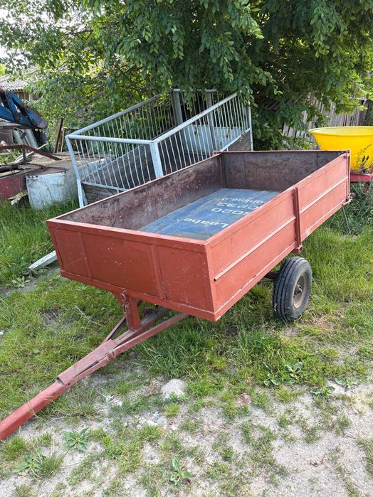 Przyczepka ogrodowa mini przyczepa przyczepka sadownicza