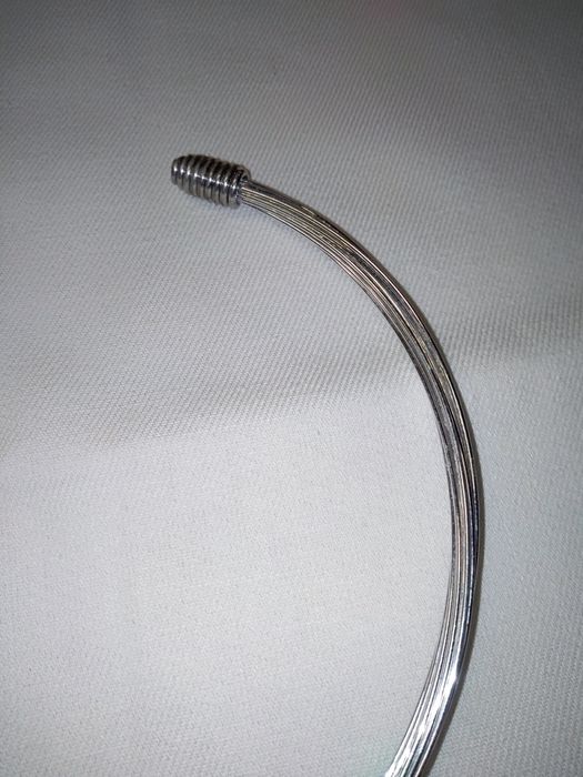 Gargantilha  pel de cobra verdadeira