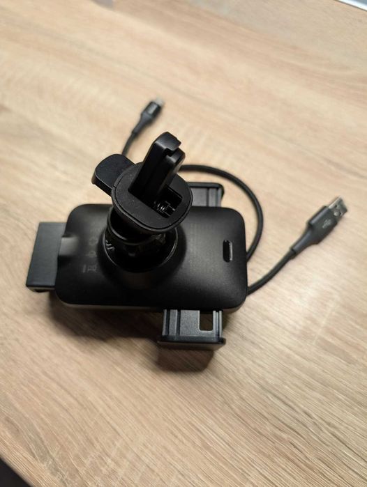 Baseus Uchwyt samochodowy z ład. bezp. Qi 15W do kratki nawiewu