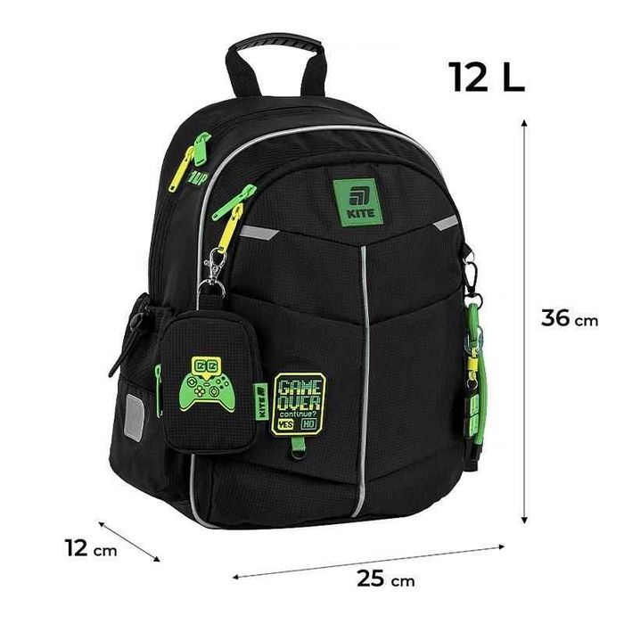 Рюкзак шкільний Kite Education K25-771S K26-771S 763S пенал