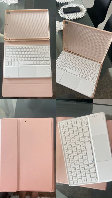 Capa e teclado Ipad 9