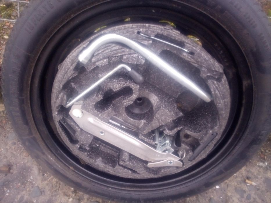 Koło zapasowe Dojazdowka 18" 5x100 Leon Golf IV audi S3 A3 TT seat kpl