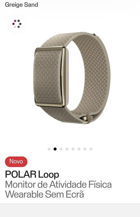 Polar loop --> pulseiras extra