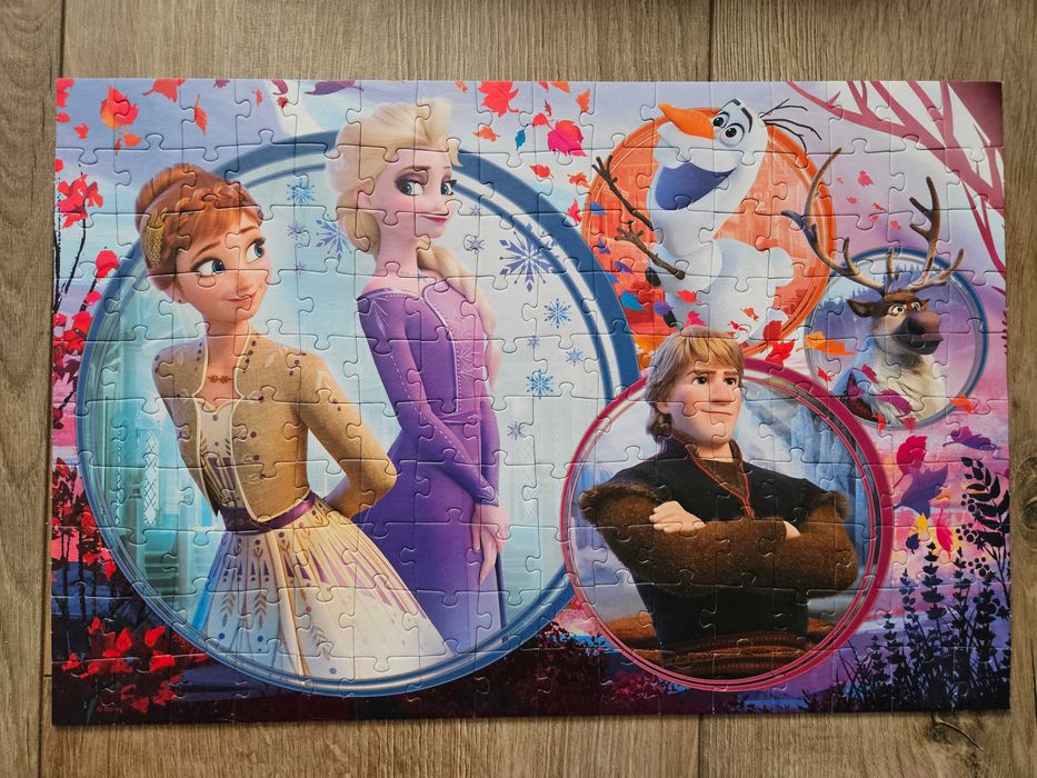 Пазл Trefl Frozen 2 Приключения сестер 160 деталей (15374)