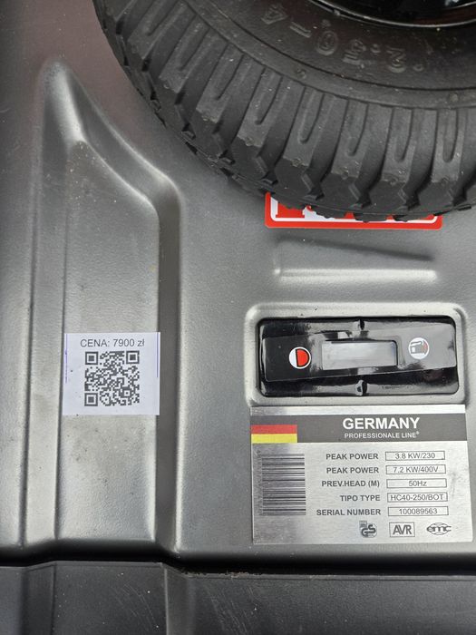 Agregat prądotwórczy nowy