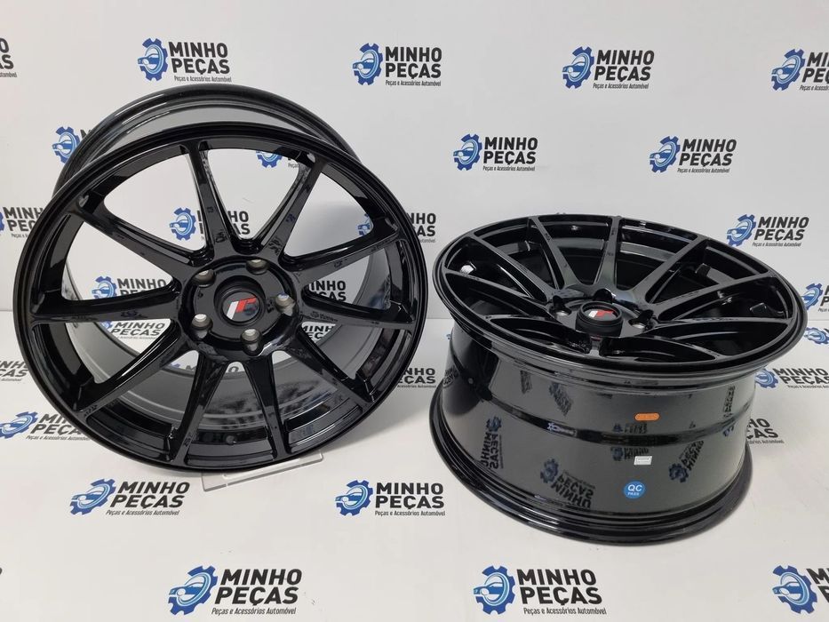 Jantes Japan Racing (JR11) em 18 Preto Brilho (5x120)